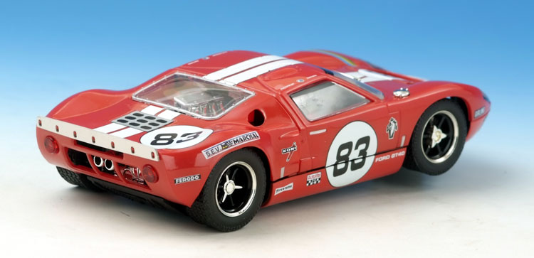 SCALEXTRIC Ford GT 40 LM red # 83